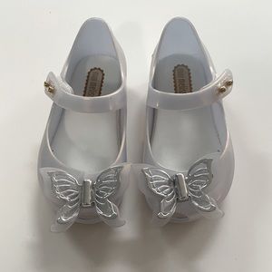 Mini Melissa Toddler Size 6 Butterfly Shoes